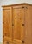 Vintage Armoire Knotty Pine Mexican Iron Hardware Coat Rack Three Drawer For Sale In Tampa - Image 6 of 18