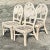 Coastal Vintage Coastal Rattan Dining Chairs - Set of Four For Sale - Image 3 of 9