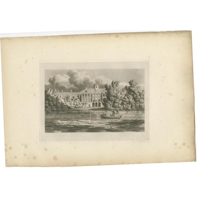 Set of four antique prints with views of Flanders and Holland. Published by or after Robert Hills, circa 1820.