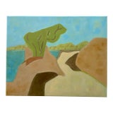 “Seaside Path” Oil on Linen by Nancy M. Vignola - For Sale
