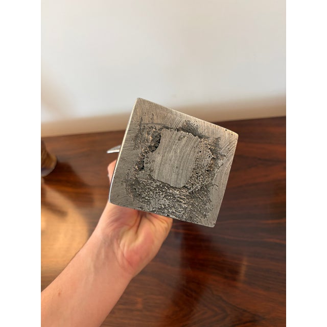 Mid Century Modern Brutalist Metal Bird Sculpture For Sale - Image 12 of 12
