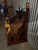 1960s 1960s Egyptian Revival Throne Chair With Winged Sphinxes & Eye of Horus For Sale - Image 5 of 6