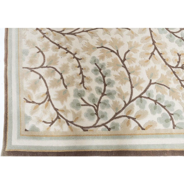 Textile Modern Maple Design Rug by Doris Leslie Blau For Sale - Image 7 of 8