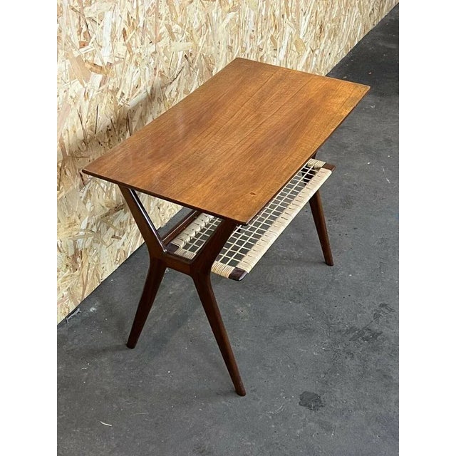 Wood Danish Modern Teak Side Table For Sale - Image 7 of 11