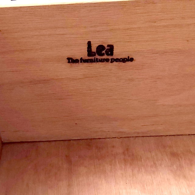 Faux Bamboo 3 Drawer Chest of Drawers by Lea the Bedroom People Circa 1960s Chairish