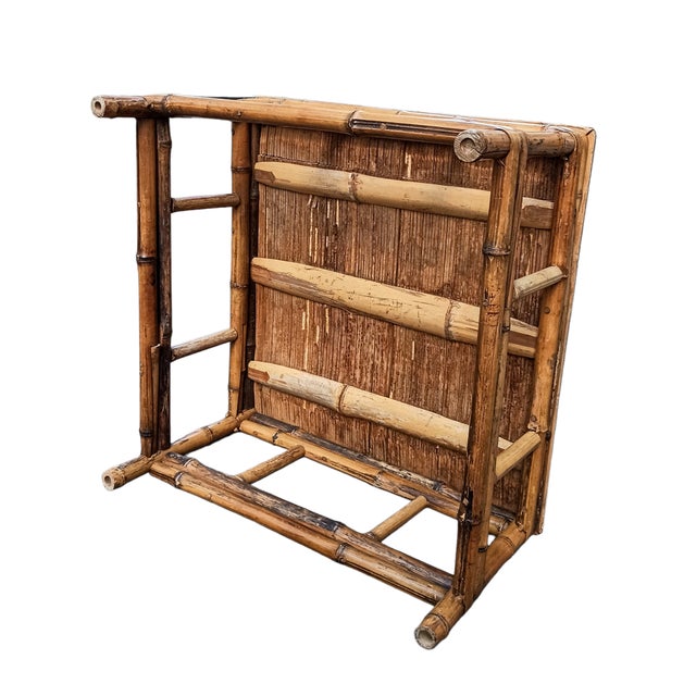 Coffee Table in Bamboo For Sale - Image 6 of 7
