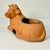 Late 19th C. English Country Boho Chic Farmhouse Large Terra Cotta Cow Planter. For Sale - Image 15 of 18