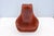 2000 - 2009 Antonio Citterio for B&b Italia Patinated Cognac Leather Mart Swivel Armchair For Sale - Image 5 of 18
