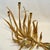 Chelsea House Inc Vintage Italian Style Hand Gilt Tole 3-Arm Candelabra - Newly Painted For Sale - Image 4 of 11