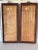 Red 1900s Antique Chinese Qing Dynasty Porcelain Plaques Screen, Framed - Set of 2 For Sale - Image 8 of 9