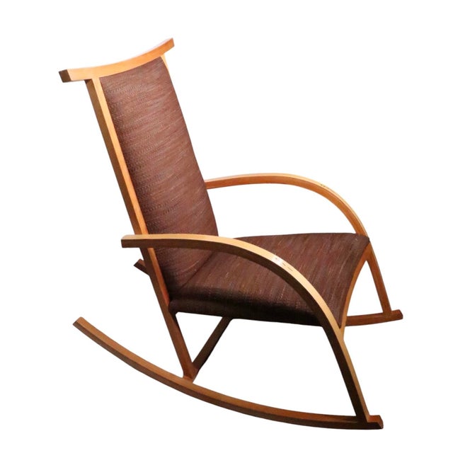 Knoll Carlos Riart Barcelona Rocking Chair C. 1980's For Sale - Image 11 of 15