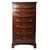 19th Century Vintage Mahogany Tall Chest For Sale - Image 13 of 13