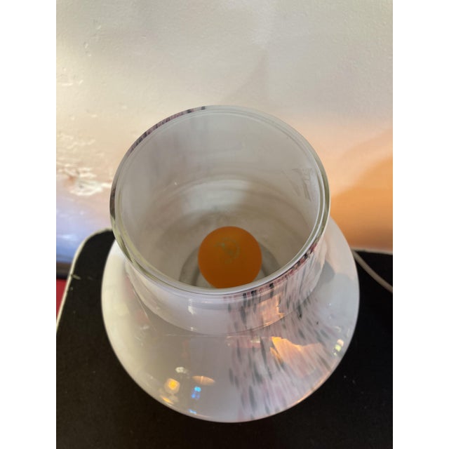 Italian Murano Glass Table Lamp, 1980s For Sale - Image 6 of 7