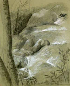 Drawing of Creek