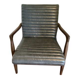 Room & Board Callan Leather Chair For Sale