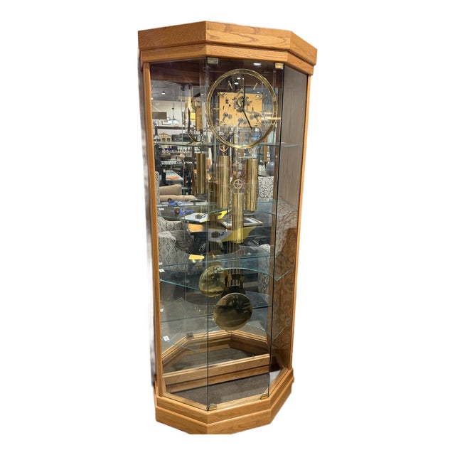 Howard Miller Curio Clock For Sale