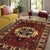 Enhance your home with the timeless craftsmanship of a hand-knotted Kargahi wool rug, celebrated for its tribal artistry,...