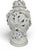 1950s Mid 20th Century Extra Large Porcelain Floral Table Lamp in the Style of Casa Pupo For Sale - Image 5 of 7