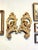Rococo Pair of Vintage Gold Mirrors For Sale - Image 3 of 11