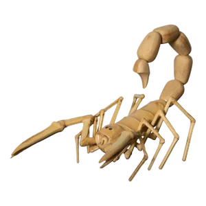 Bamboo Scorpion Sculpture by Edmundo Furukawa
