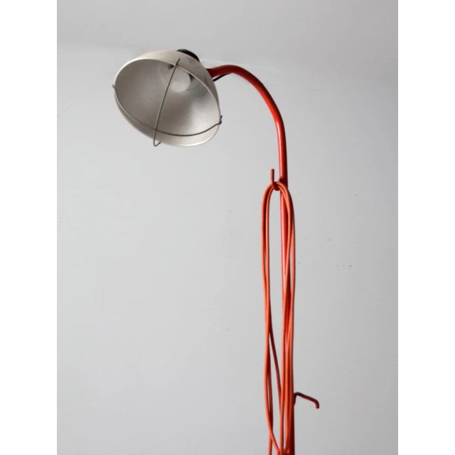 Mid 20th Century Vintage Industrial Work Lamp For Sale - Image 5 of 12