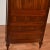 1900s Antique French Louis XV Dark Mahogany Secretary Desk Chest of Drawers For Sale - Image 4 of 13