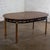 Mid 20th Century Mid-20th Century MCM to Campaign Style Round to Oval Expanding Dining Table Attributed to Tung Si Collection by Hickory Manufacturing For Sale - Image 5 of 18