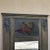 19th Century French Louis XVI Painted Trumeau ~ Mirror For Sale - Image 4 of 12