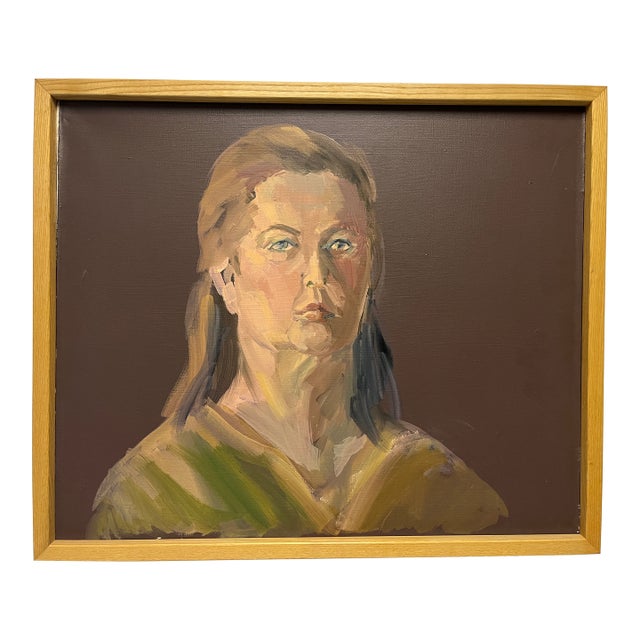 1990s Elyssa Rundle Self Portrait For Sale