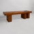 1970s Italian Modern Wooden Bench with Metal Flowerpot, 1970s For Sale - Image 5 of 15