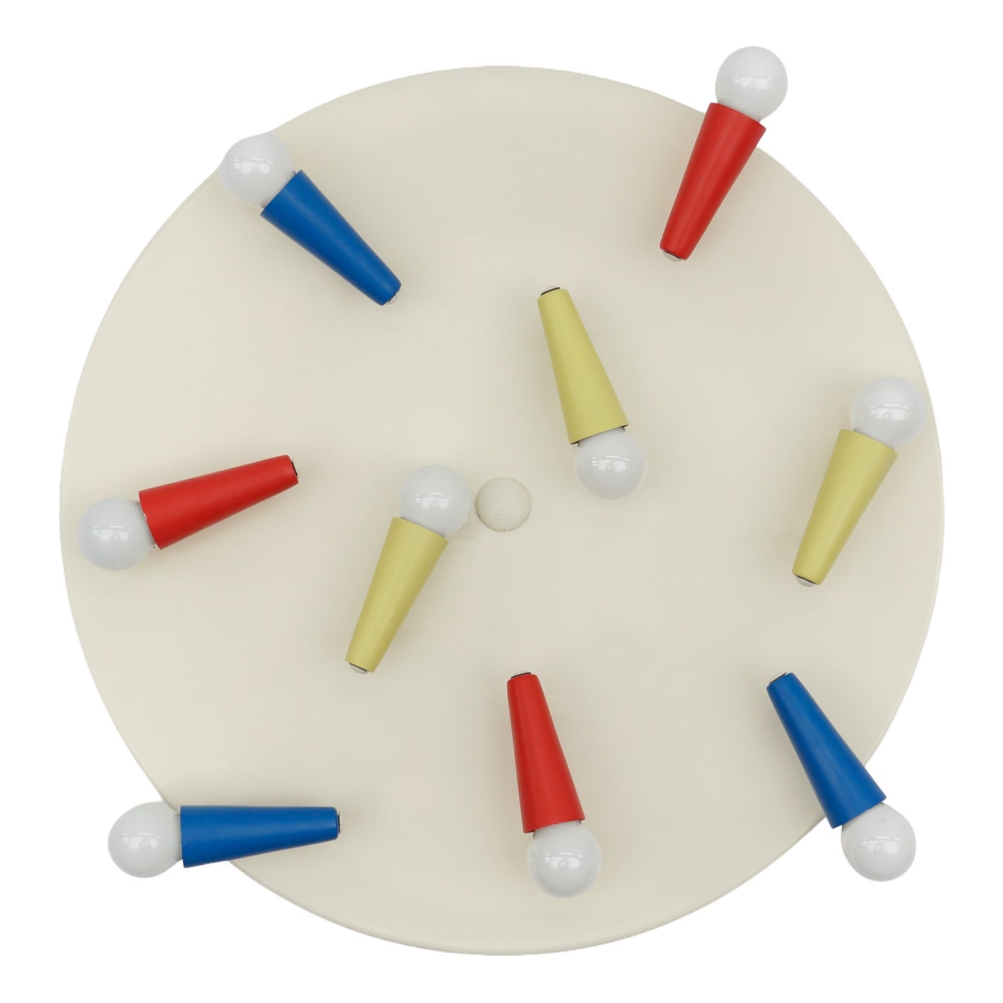 Mid-Century Modern Italian Flush Mount, 1960s | Chairish