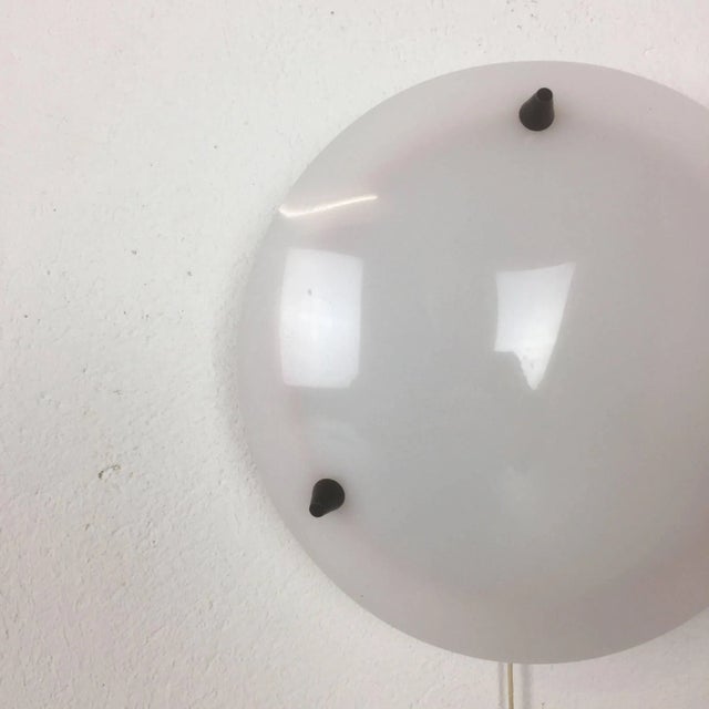 Acrylic and Metal Sconces Wall Lights, Italy, 1950s, Set of 2 For Sale - Image 4 of 11