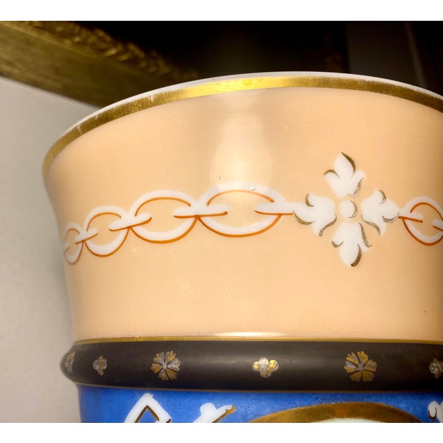 Glass Opal Crystal Vase from Baccarat, 1860s For Sale - Image 7 of 18