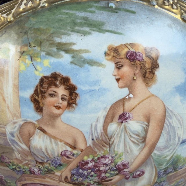 Antique Majolica Vase from Josef Strnact, 1890s For Sale - Image 11 of 16