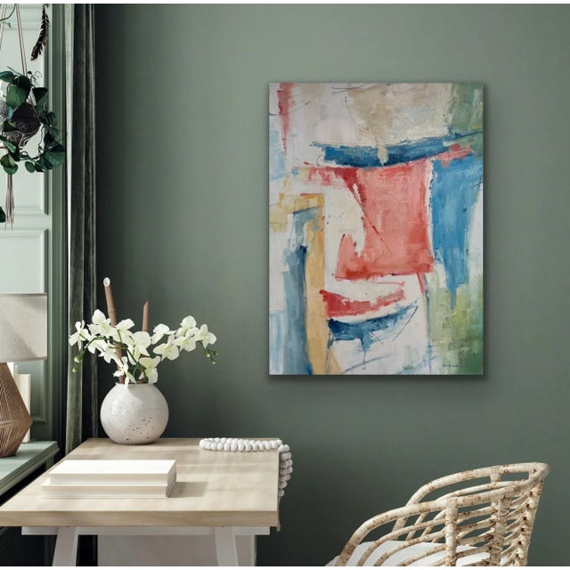 Contemporary Abstract Original Oil Painting For Sale - Image 12 of 12