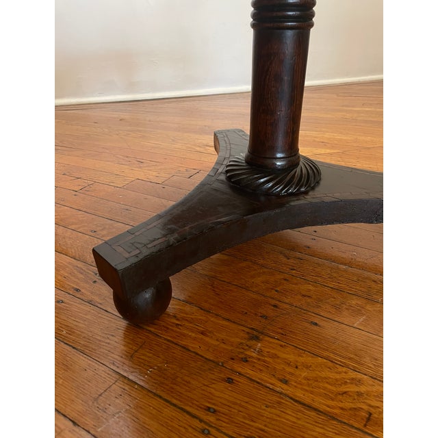 Early 19th Century Early 19th Century English Rosewood Tilt-Top Table For Sale - Image 5 of 12