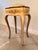 1950s 1950s Italian Florentine Hand-Painted Sewing or Jewelry Box on Cabriole-Leg Stand For Sale - Image 5 of 18