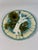 A charming ceramic French Majolica Asparagus Plate with a decorative artichoke sauce compartment. Circa 1880-1890s. Made...