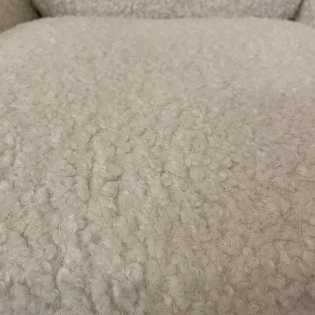 Vintage Eero Saarinen Womb Chair for Knoll Recovered in a Faux