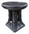 Vintage Tribal Nobility Bamileke Stool/Table Cameroon 13" H For Sale