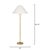 Modern Harrison Floor Lamp, Natural Rattan For Sale - Image 3 of 6