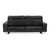Two-Seater Sofa in Black Leather from Rolf Benz For Sale - Image 10 of 12