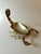 Mid-Century Modern Mexican Brass Abalone and Chrome Scorpion in the Style of Los Castillo For Sale - Image 3 of 7