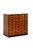 A proud bank of pitch pine and oak haberdashery cabinet with an arrangement of twenty four smooth running drawers. Each of...