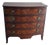 Baker Historic Charleston Bow Front Mahogany 4 Drawer Chest For Sale