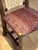 Vintage Flat Rock Log Side Chair in Ralph Lauren Paisley Textile For Sale - Image 4 of 6