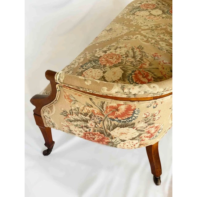 Antique Victorian Settee For Sale - Image 11 of 12