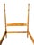 Mid 20th Century Vintage Federal Style Tiger Maple Full Size Four Poster Bed For Sale - Image 5 of 11
