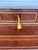 French French 19th Century Louis XVI Mahogany Carrara Marble Top Chest of Drawers For Sale - Image 3 of 12