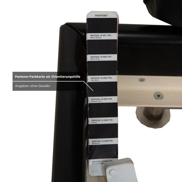 Black and Silver Leather and Wood Bed from Möller Design For Sale - Image 10 of 15